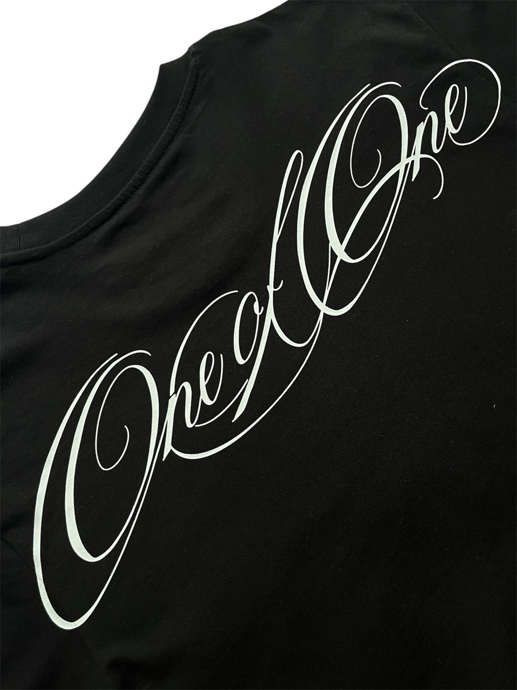 One Of One Black T-Shirt Casual