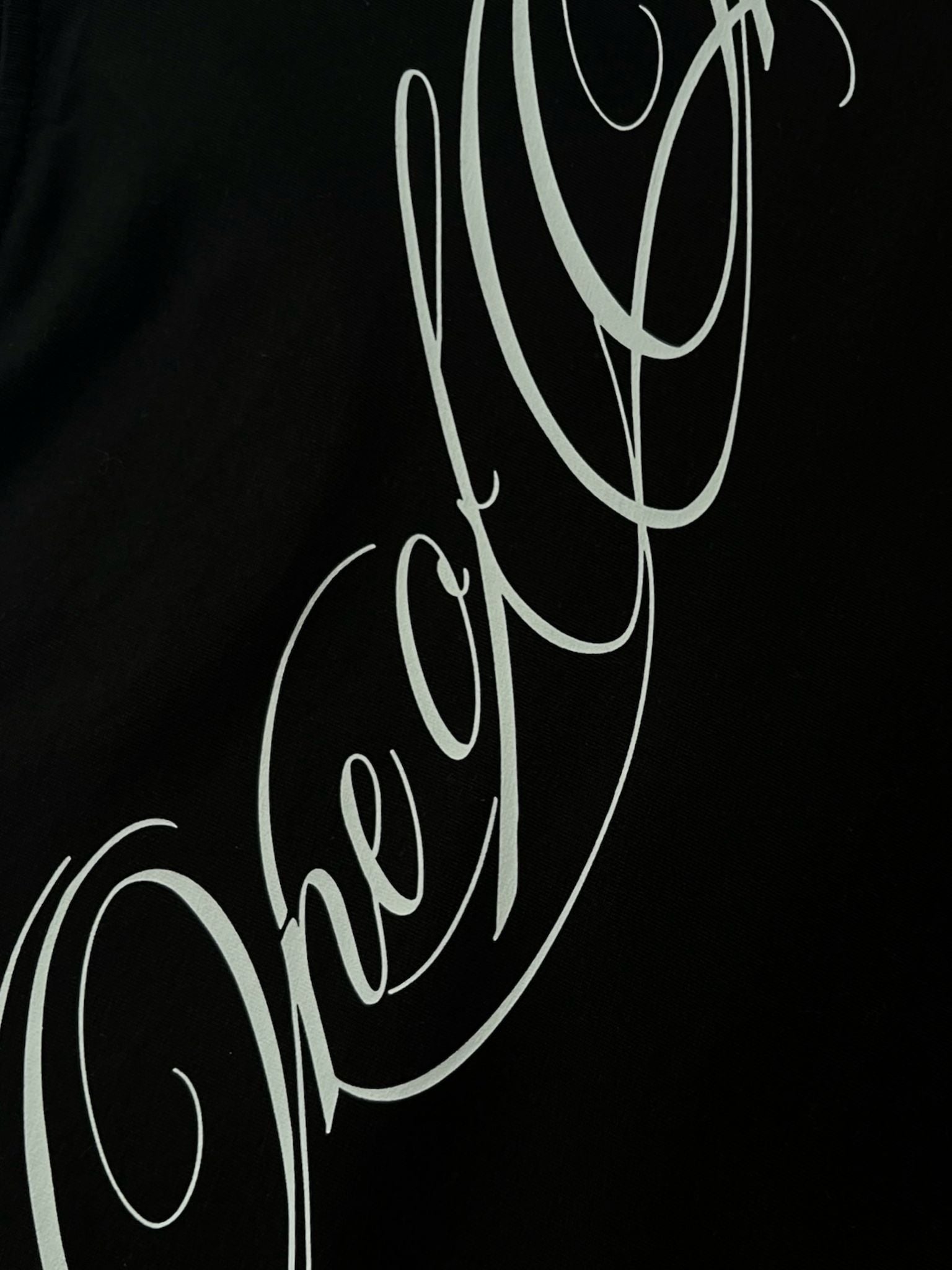 One Of One Black T-Shirt Casual